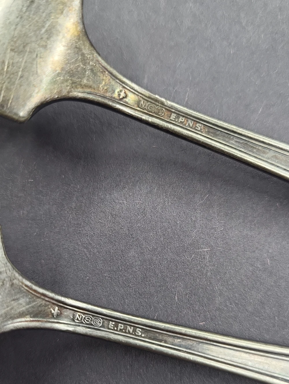 Vintage EPNS Silver Plated Forks